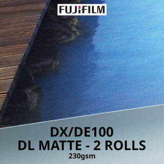 Fujifilm DX/DE100 DL Fine Art Matte (5") 12.7cm x 60m (2 Rolls)
