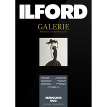 Ilford Galerie Double Sided Semi Gloss Paper 250gsm A4 100 Sheets 
