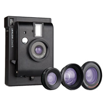 Lomo'Instant Mini Black + 3 Lenses
