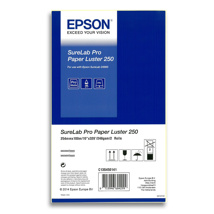 Epson SureLab Pro Paper Lustre 250 (10") 25.4cm x 100m (2 Rolls)