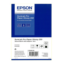 Epson SureLab Pro Paper Glossy 250 (6") 15.2cm x 100m (4 Rolls)
