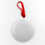 Adventa Round Glass Ornament - Silver (1)