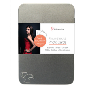Hahnemuhle FineArt Baryta Satin Photo Cards 300gsm 10 x 15cm 30 Sheets