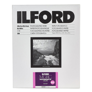 Ilford Multigrade V RC Deluxe Gloss 20.3 x 25.4cm 50 Sheets