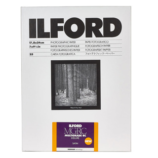 Ilford Multigrade V RC Deluxe Satin 17.8 x 24cm 25 Sheets