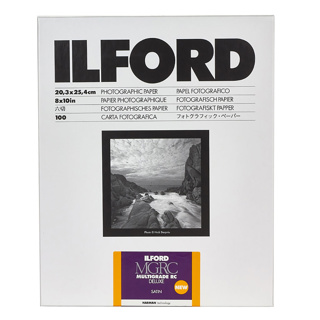 Ilford Multigrade V RC Deluxe Satin 20.3 x 25.4cm 100 Sheets 
