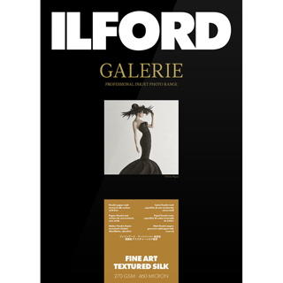 Ilford Galerie Fine Art Textured Silk 270gsm A3 25 Sheets
