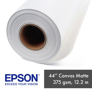 Epson Water Resistant Matte Canvas Paper 375gsm (44") 111.8cm x 12.2m Roll 
