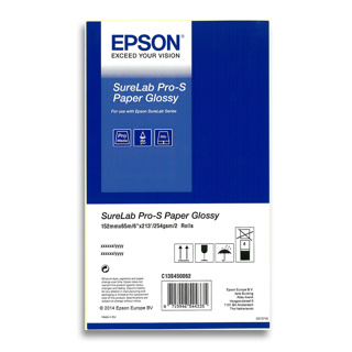 Epson SureLab Pro-S DL Paper Glossy (6") 15.2cm x 65m (2 Rolls) 
