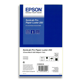 Epson SureLab Pro Paper Lustre 250 (5") 12.7cm x 100m (4 Rolls)