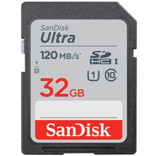 Sandisk Ultra SDHC 32GB 120MB/S Memory Card