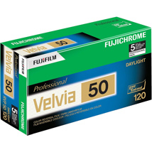 Fuji Film Velvia 50 120 (5 Pack)