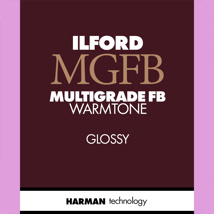 Ilford Multigrade FB Warmtone Glossy Paper 255gsm (50") 127cm x 30m Roll 