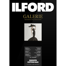Ilford Galerie Smooth Cotton Rag 310gsm A3+ 25 Sheet 