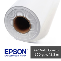 Epson Premier Water Resistant Satin Canvas (44") 111.8cm x 12.2M Roll 